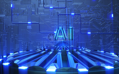 ai智能科技空間圖片素材-正版創意圖片401502177